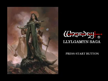 Wizardry - Llylgamyn Saga (JP) screen shot title